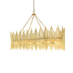 Althely 10 Lights Rectangle Pendant Chandelier-Manorlights
