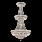 36X69 Inch 32 Lights French Basket K9 Crystal Chandelier Lighting-大吊灯-Manorlights