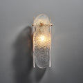 Ice Sculpture Glass Wall Sconce