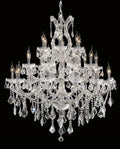 37'' Big Chandelier 28 Lights Maria Theresa Crystal Chandelier for Living Room MT01L28C-吊灯-Manorlights