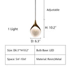 Aesthetic Minimalism Contemporary Chandelier
