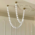Modern Creative Pearl Necklace Chandelier-Chandeliers-Manorlights