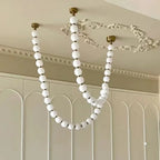 Modern Creative Pearl Necklace Chandelier-Chandeliers-Manorlights