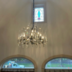 Bonington Crystal Round Chandelier 24"36''48''