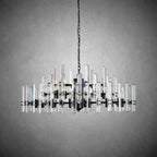 Bonington Crystal Round Chandelier 24"36''48''