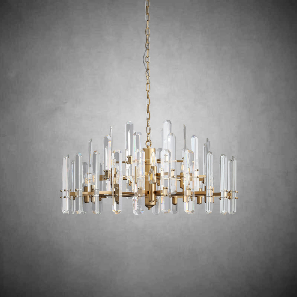 Bonington Crystal Round Chandelier 24"36''48''
