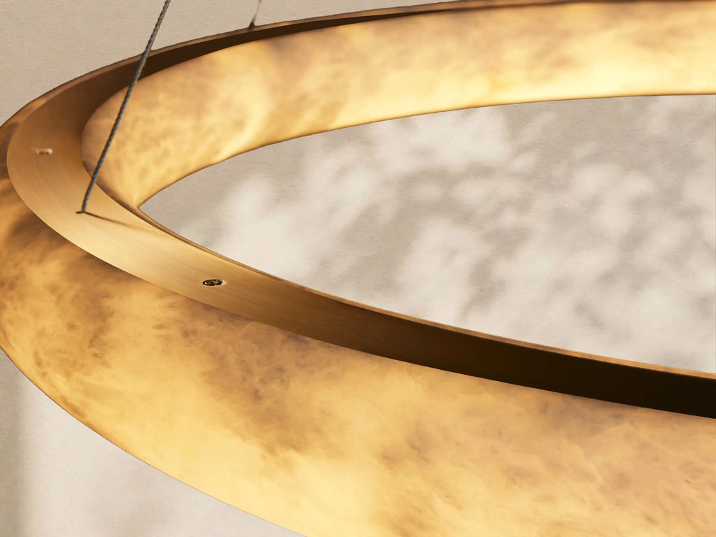 Halima Halo Chandelier-Manorlights