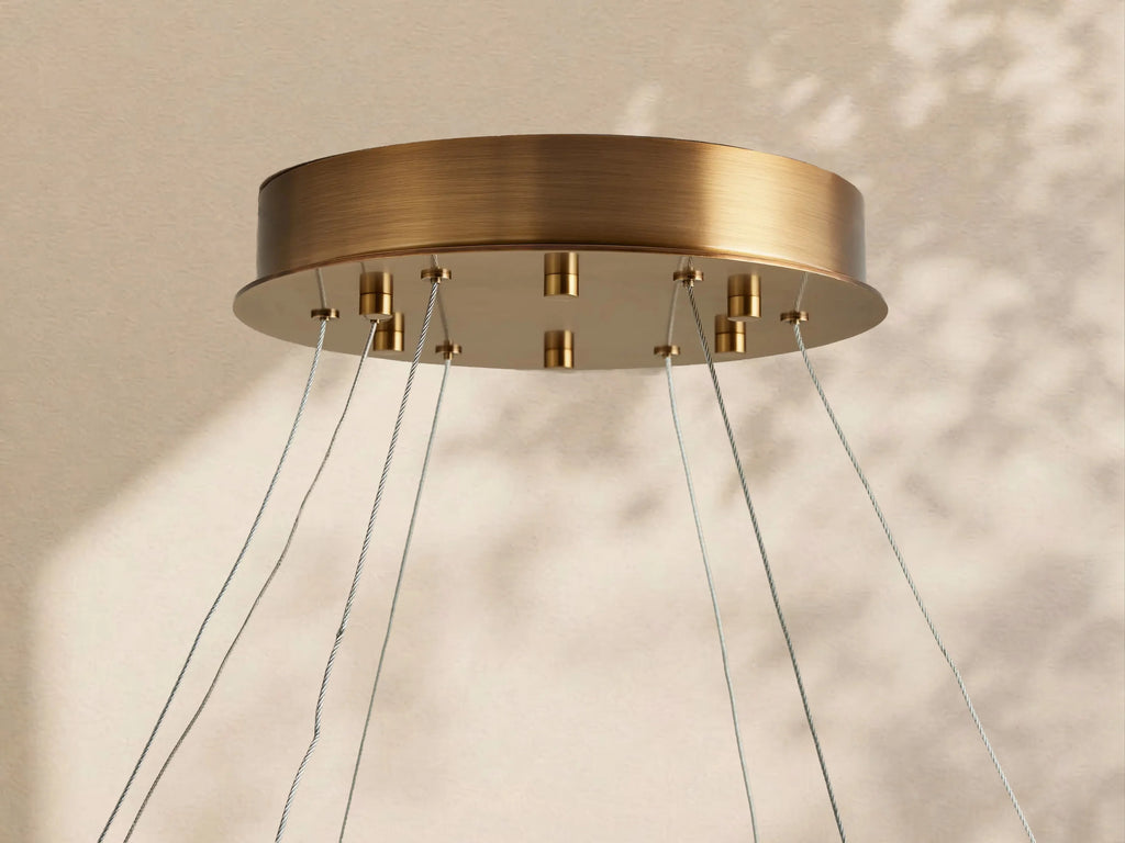 Halima Halo Chandelier-Manorlights