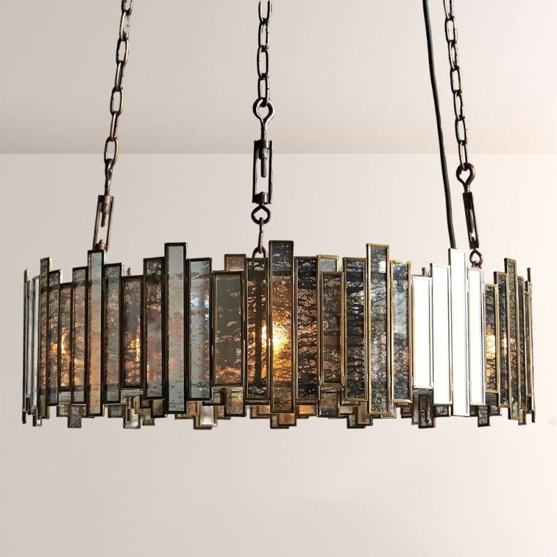 Theodore Round Chandelier-Chandelier-Manorlights