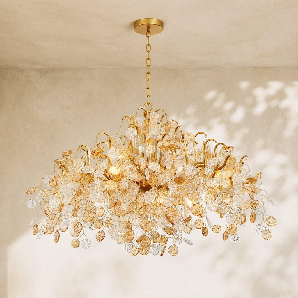 Campo Round Chandelier 8 Light 26"W-Manorlights