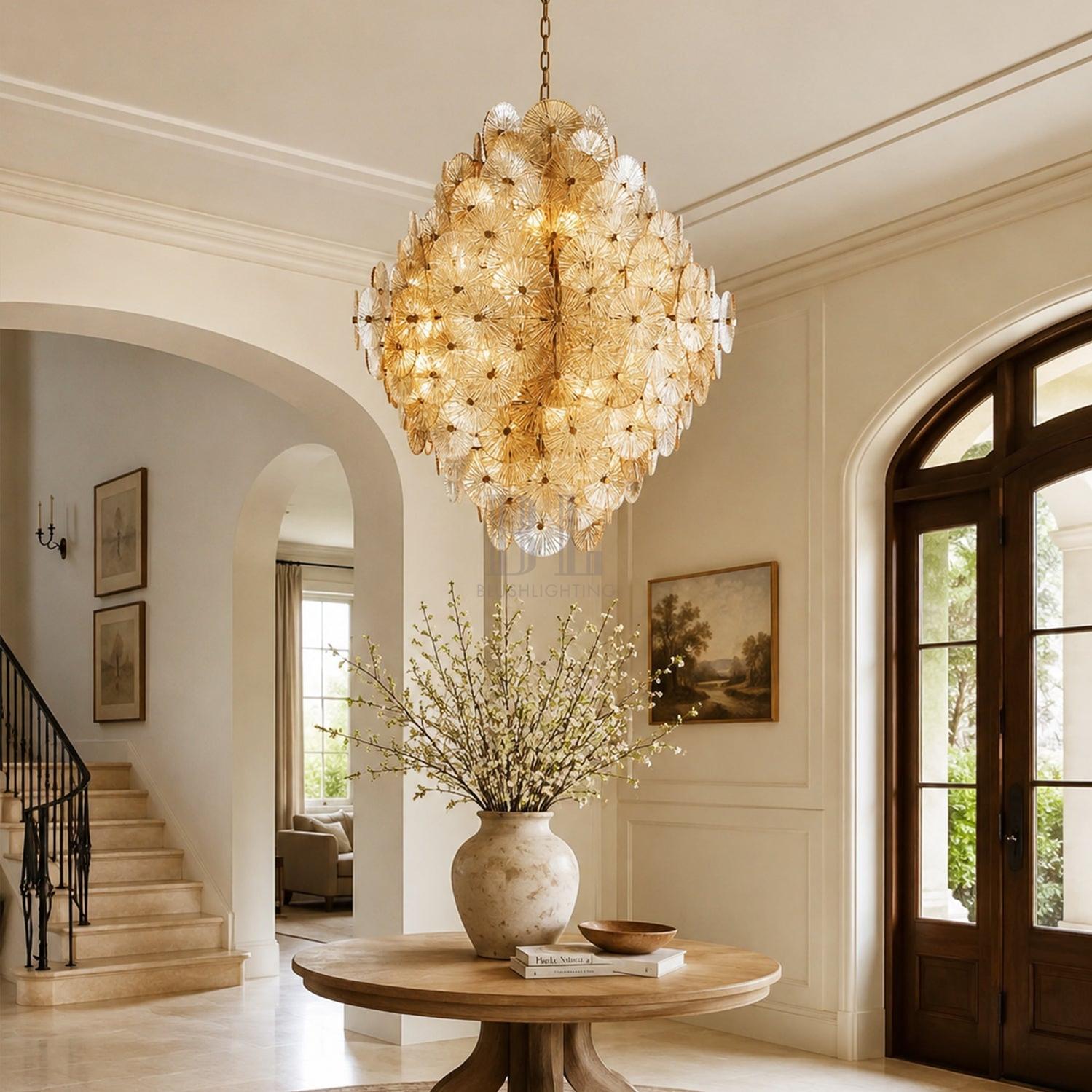 Suna Round Chandelier 27 Light 40"W-Manorlights