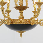 28X26 Inch 6 Lights Rococo French Empire Copper Chandelier-铜灯-Manorlights
