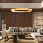 Halima Halo Chandelier-Manorlights