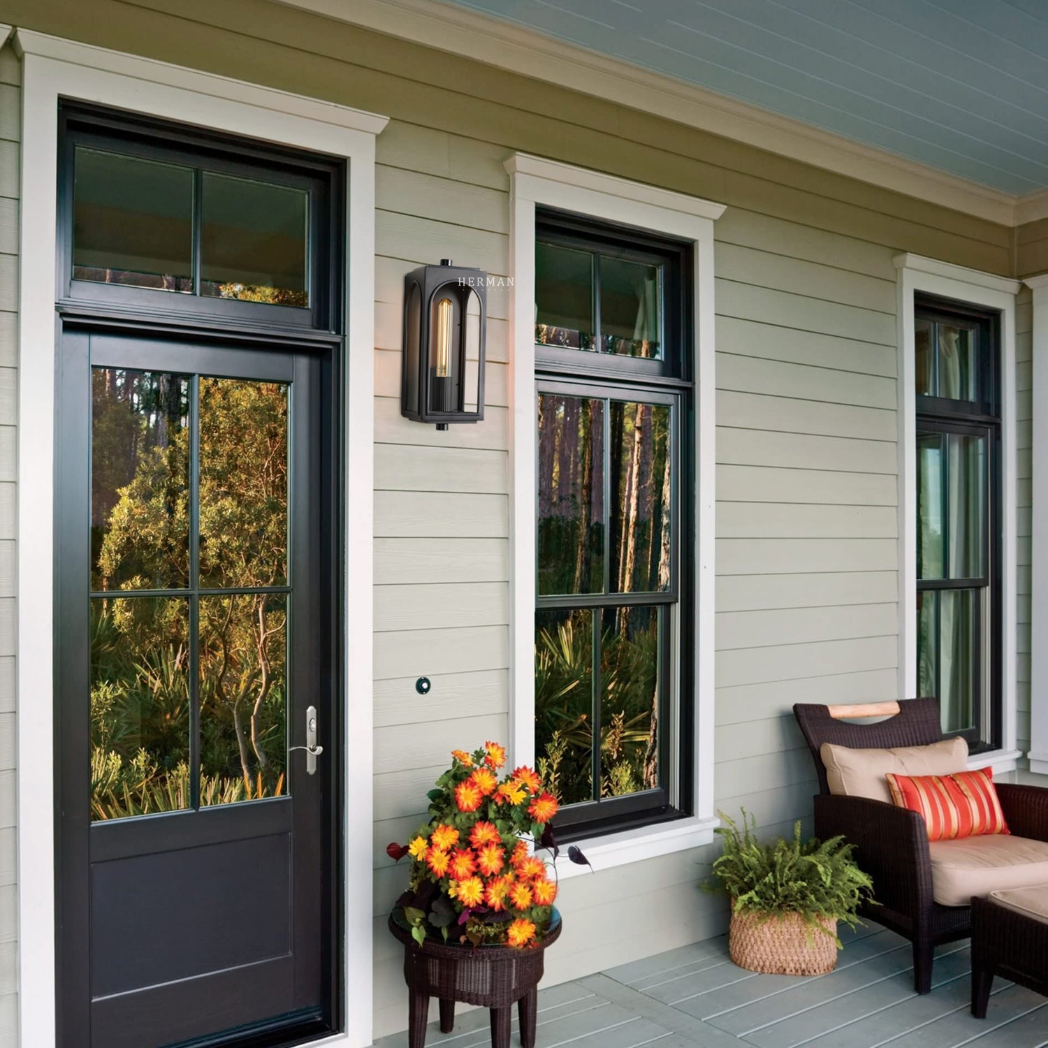 Palladian Outdoor Wall Sconce-Lighting-Manorlights