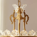 16-28 Inch Multiple Size Baccarat Inspired Copper and Crystal Chandelier Lighting-铜灯-Manorlights