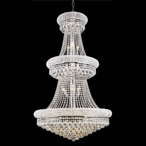 30X50 Inch 32 Lights French Empire K9 Crystal Chandelier-大吊灯-Manorlights