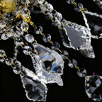 50 Lights Tiered Chandelier 63X61 Inch Large Gold Crystal Chandelier Lighting-大吊灯-Manorlights