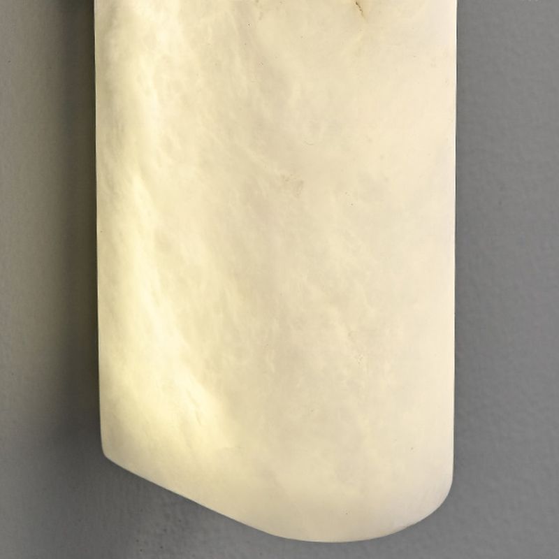Luminara Alabaster Wall Sconce-Wall lamp-Manorlights