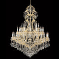 59X85 Inch Tall Chandelier for High Ceiling Foyers 48 Lights Gold Elegant Crystal Lighting-大吊灯-Manorlights