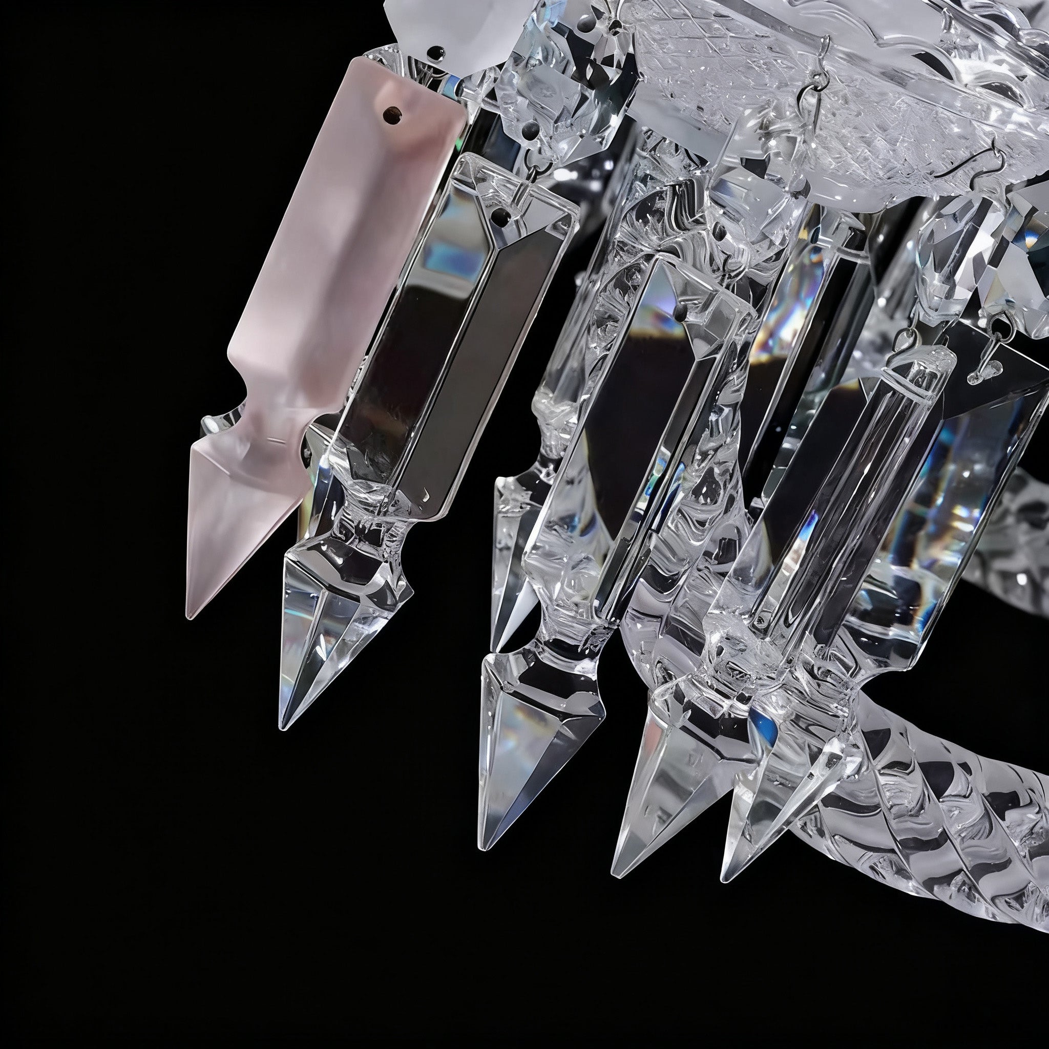 48 Lights Baccarat Inspired Crystal Chandelier 60X72 Inch Big Chandelier for Living Room-大吊灯-Manorlights