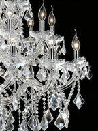 37'' Big Chandelier 28 Lights Maria Theresa Crystal Chandelier for Living Room MT01L28C-吊灯-Manorlights