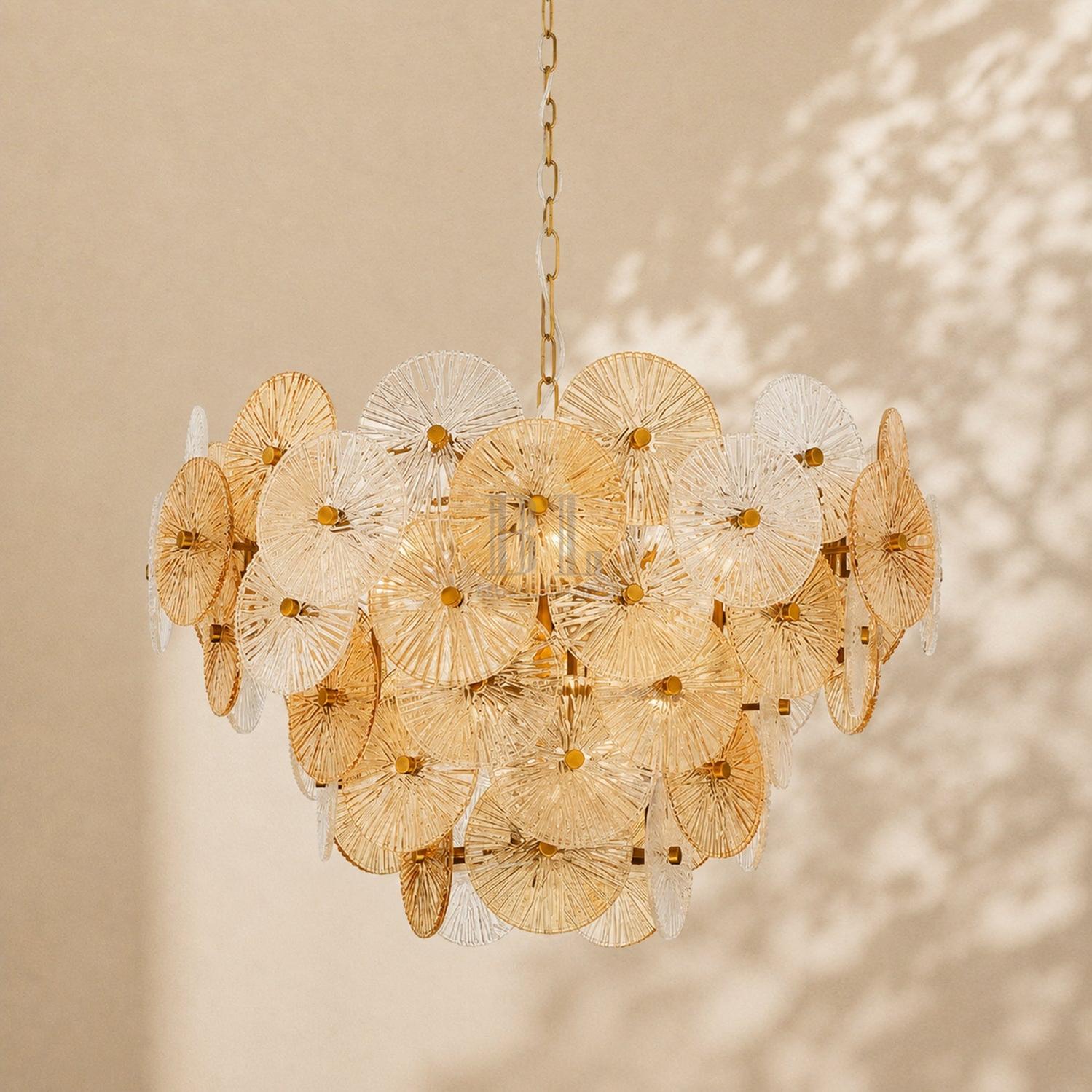 Suna Round Chandelier 12 Light 30"W-Manorlights