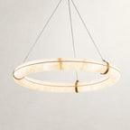Nivaya loop Alabaster Chandelier