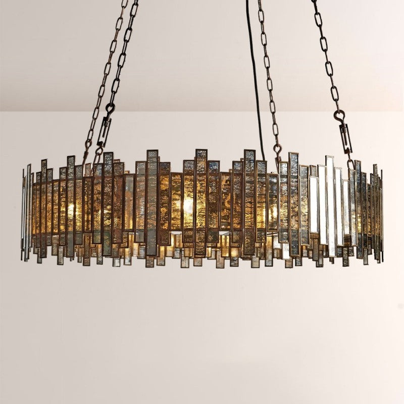 Theodore Round Chandelier-Chandelier-Manorlights