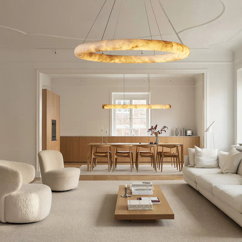 Halima Halo Chandelier-Manorlights