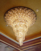 72'' Modern Foyer Crystal Chandelier Large Chandeliers for Banquet Hall-大吊灯-Manorlights