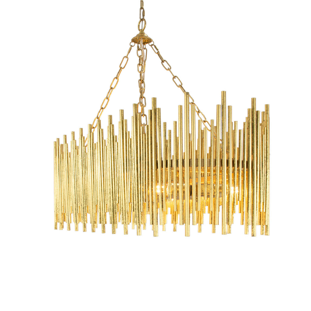 Althely 10 Lights Rectangle Pendant Chandelier-Manorlights