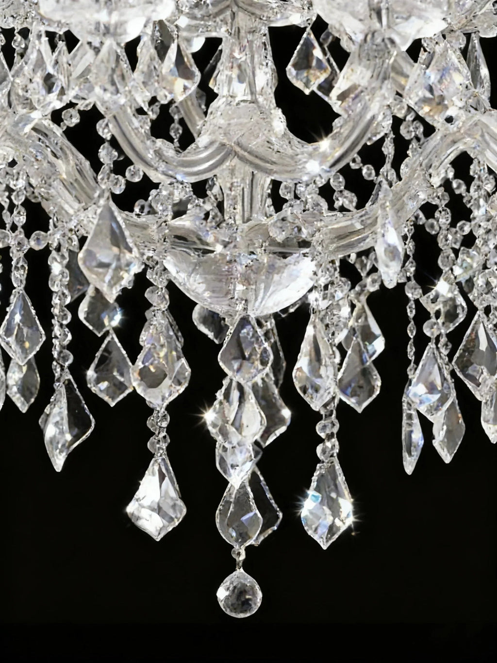 37'' Big Chandelier 28 Lights Maria Theresa Crystal Chandelier for Living Room MT01L28C-吊灯-Manorlights