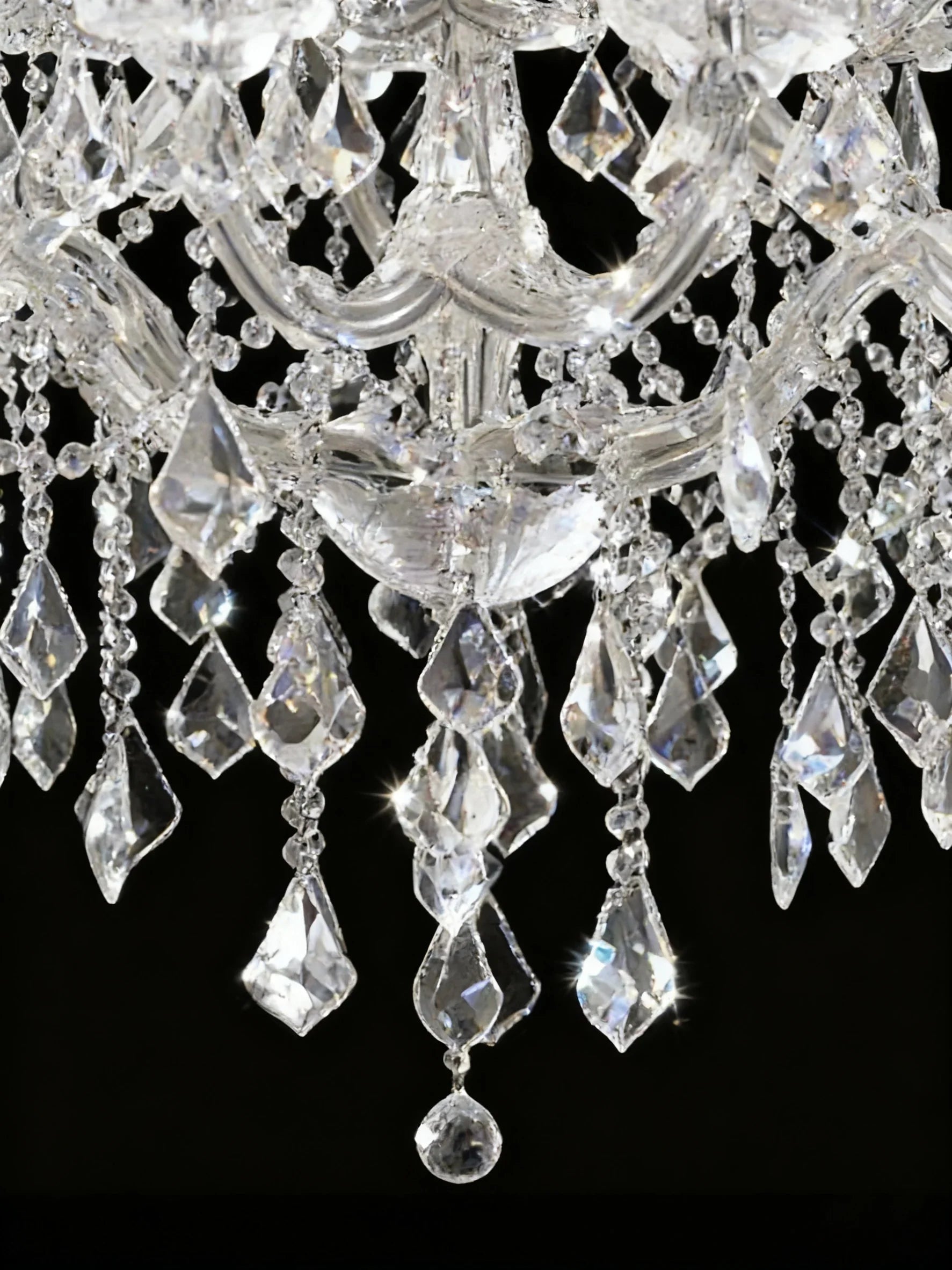 37'' Big Chandelier 28 Lights Maria Theresa Crystal Chandelier for Living Room MT01L28C-吊灯-Manorlights