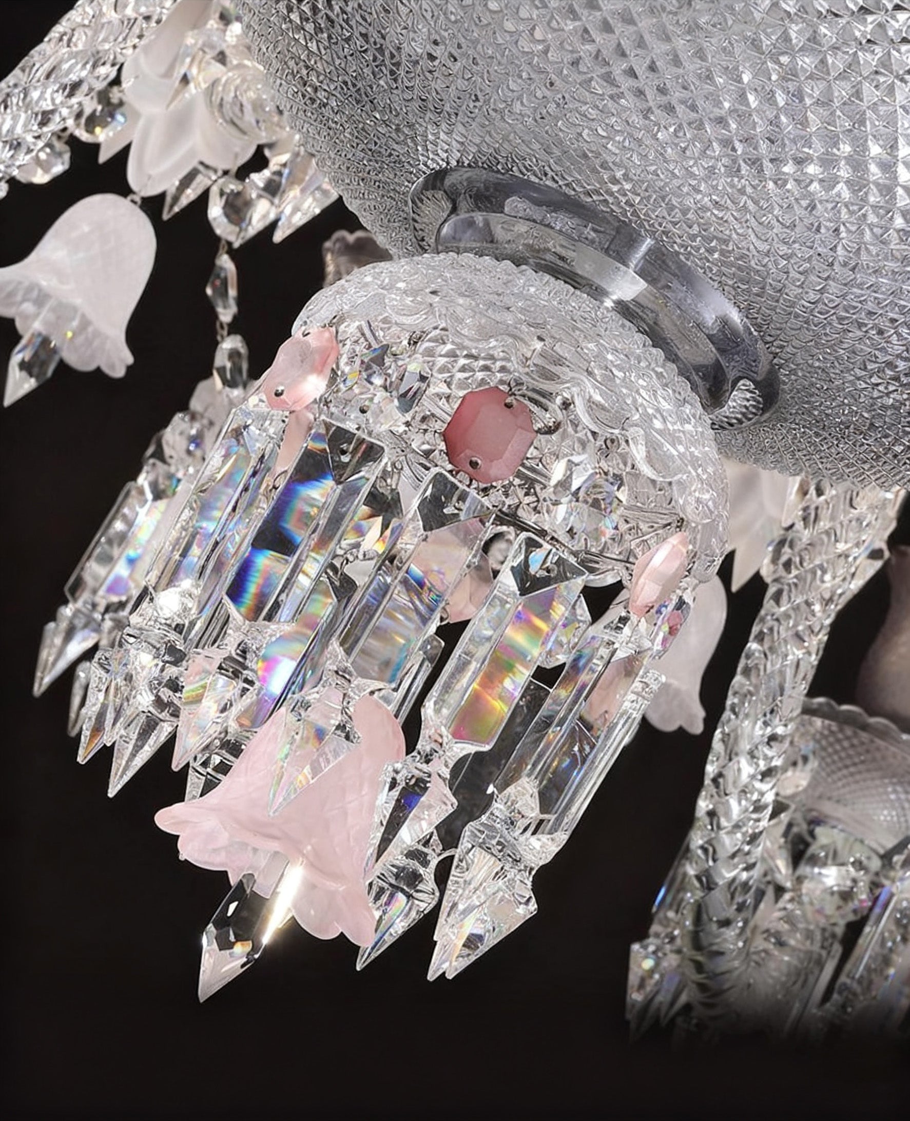 48 Lights Baccarat Inspired Crystal Chandelier 60X72 Inch Big Chandelier for Living Room-大吊灯-Manorlights