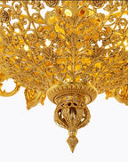 59X65 Inch 19th Century Extra Large French Brass Chandelier Antique Chandelier for Foyer-大吊灯-Manorlights