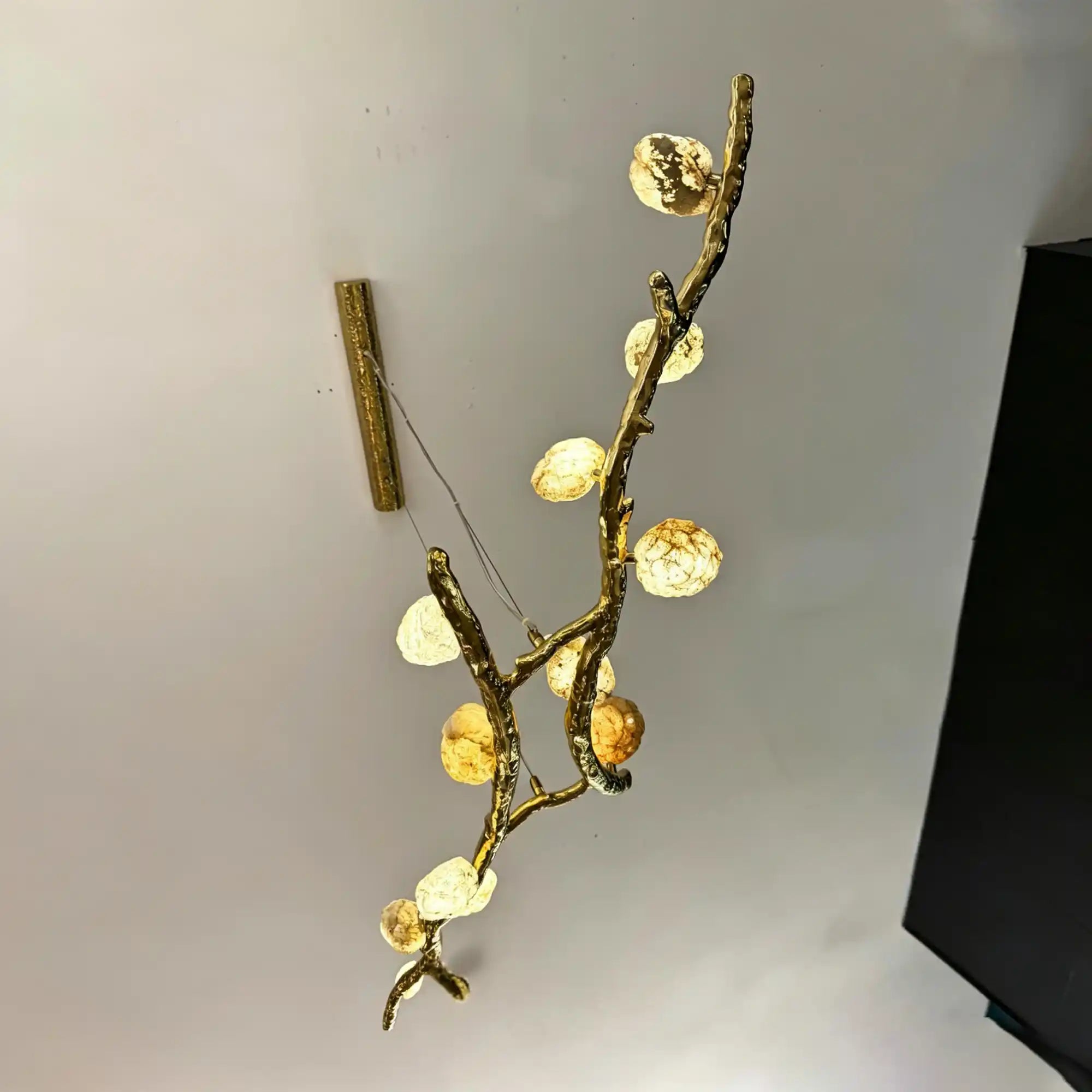 Luxury Statement Nature-inspired Twig Natural Crystal Chandelier-Manorlights