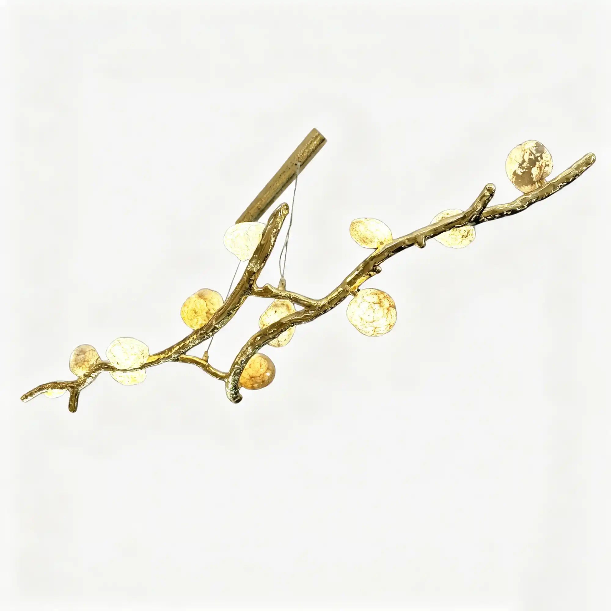 Luxury Statement Nature-inspired Twig Natural Crystal Chandelier-Manorlights