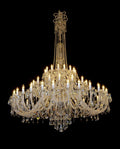 Extra Large 60 Lights Crystal Chandelier for Hotel Lobby 69"W 98"H-大吊灯-Manorlights