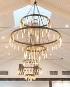Retro-Inspired Metal Pendant Light Chandelier for Living Room/Bedroom/Staircase/Villa-Manorlights