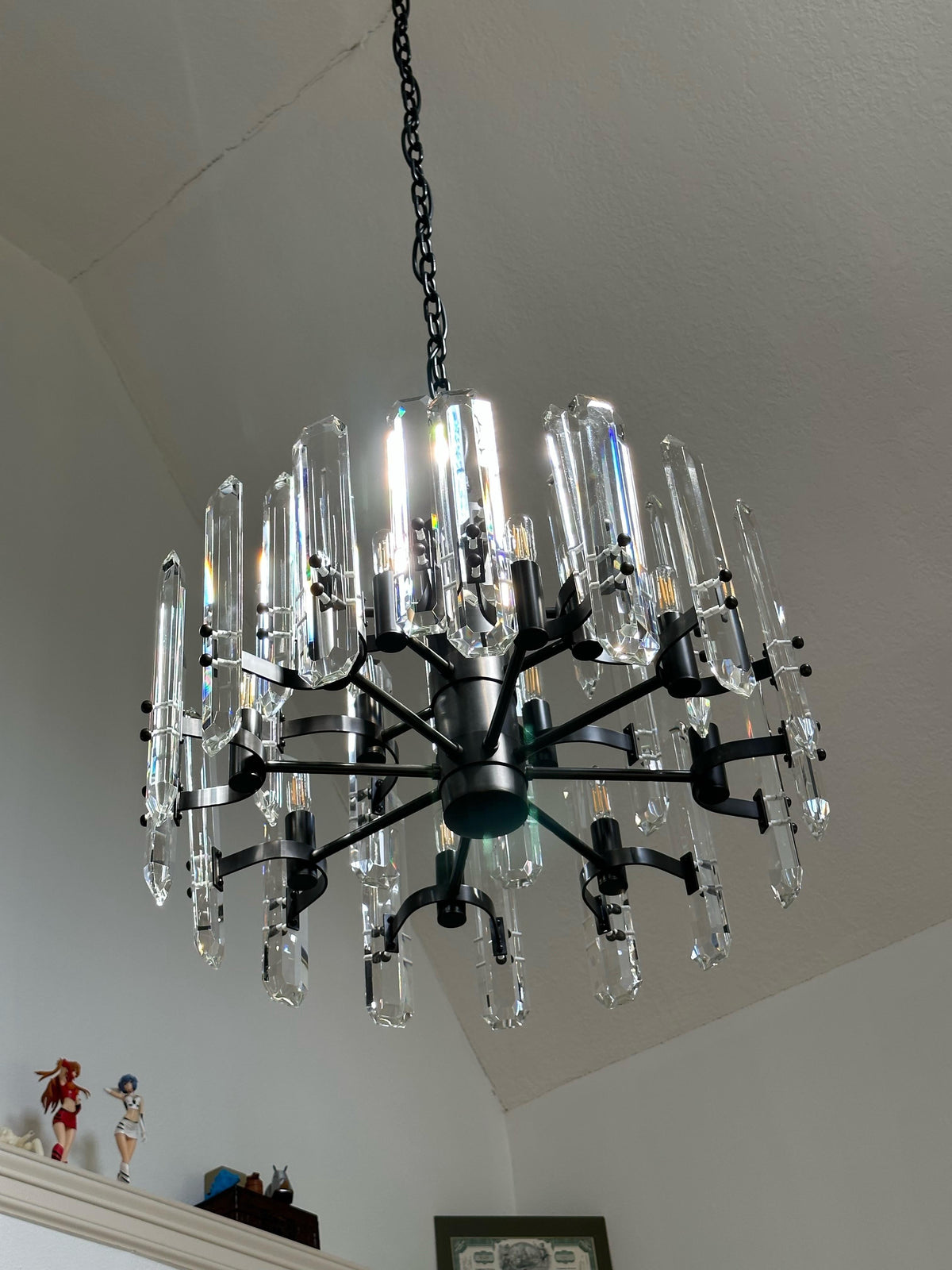 Bonington Crystal Round Chandelier 24"36''48''