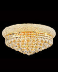 20'' Round Crystal Ceiling Light Empire Flush Mounted Crystal Chandelier-吸顶灯-Manorlights