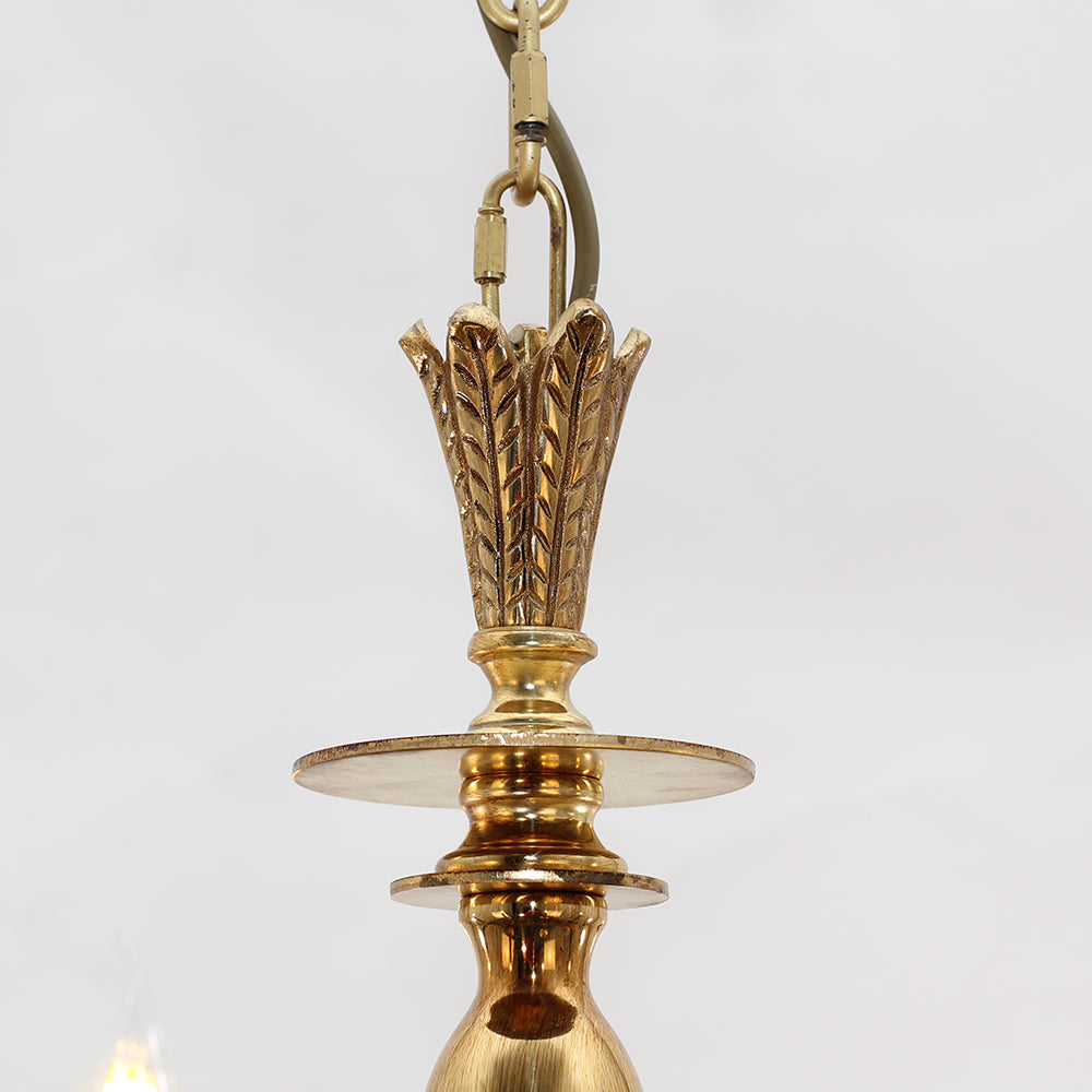 26-34 Inch Multiple Size Small Baroque Style Royal French Copper Chandelier Lighting-铜灯-Manorlights