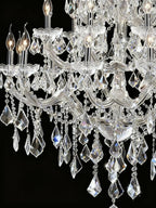 37'' Big Chandelier 28 Lights Maria Theresa Crystal Chandelier for Living Room MT01L28C-吊灯-Manorlights