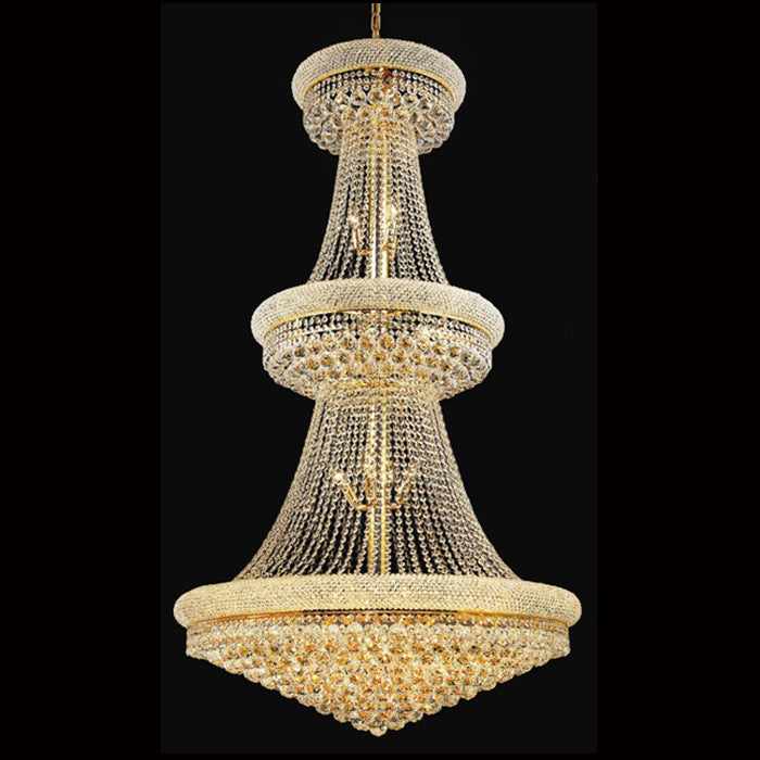 36X66 Inch 34 Lights French Empire K9 Crystal Chandelier-大吊灯-Manorlights