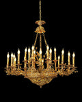 47X43 Inch Baroque Style Antique French Palace Copper Chandelier-大吊灯-Manorlights