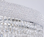 36X69 Inch 32 Lights French Basket K9 Crystal Chandelier Lighting-大吊灯-Manorlights