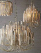 5/6 - Light Modern Branch Modeling Chandelier in White or Black for Stylish Interiors - 5 Lights / D21"*H29"WhiteWarm LightBlushlighting