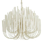 5/6 - Light Modern Branch Modeling Chandelier in White or Black for Stylish Interiors - 5 Lights / D21"*H29"WhiteWarm LightBlushlighting