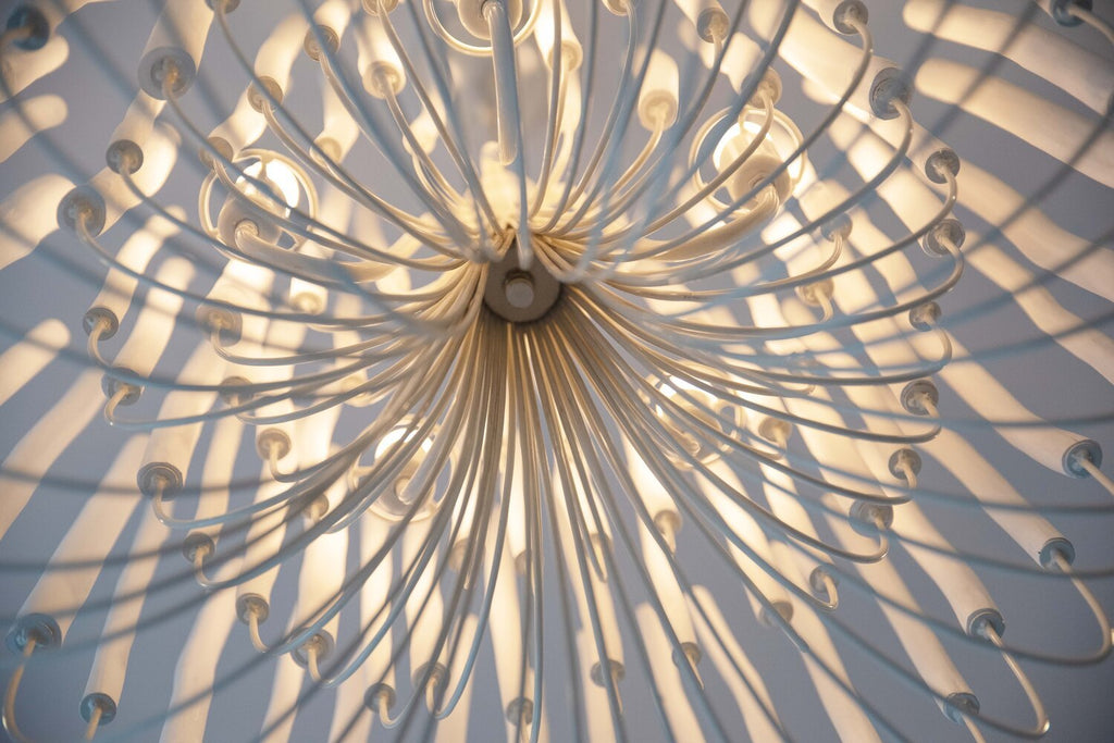 5/6 - Light Modern Branch Modeling Chandelier in White or Black for Stylish Interiors - 5 Lights / D21"*H29"WhiteWarm LightBlushlighting