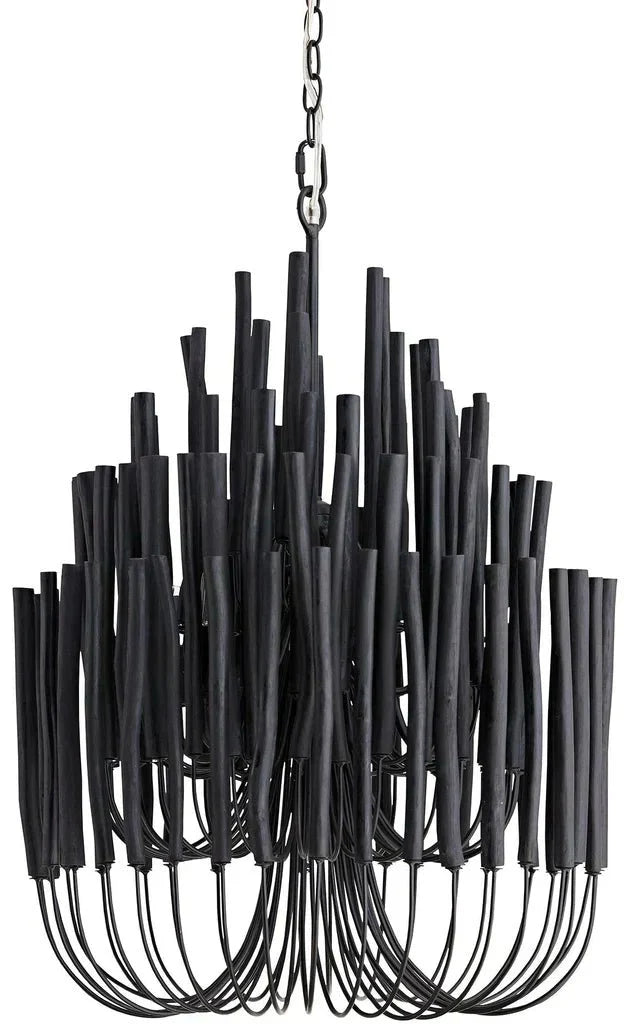 5/6 - Light Modern Branch Modeling Chandelier in White or Black for Stylish Interiors - 5 Lights / D21"*H29"WhiteWarm LightBlushlighting